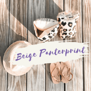 Beige Panterprint