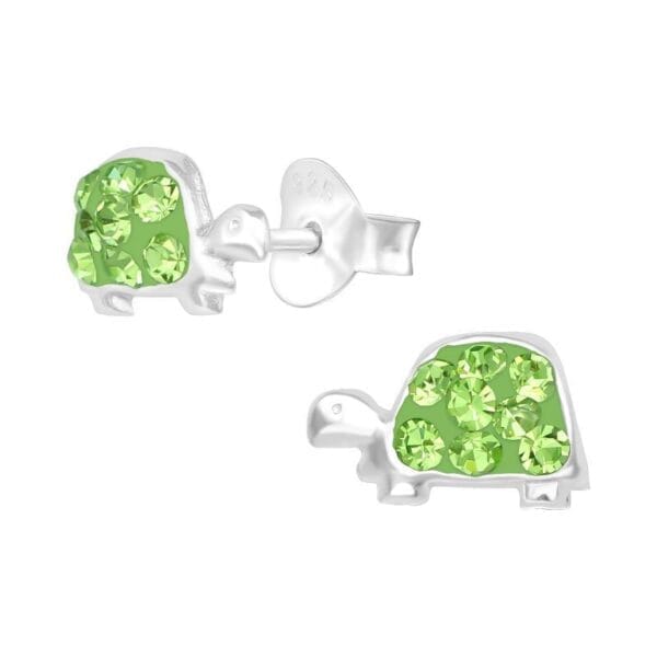 Oorbellen Schildpad crystals