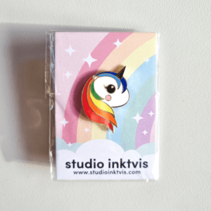 Pin regenboog eenhoorn 02