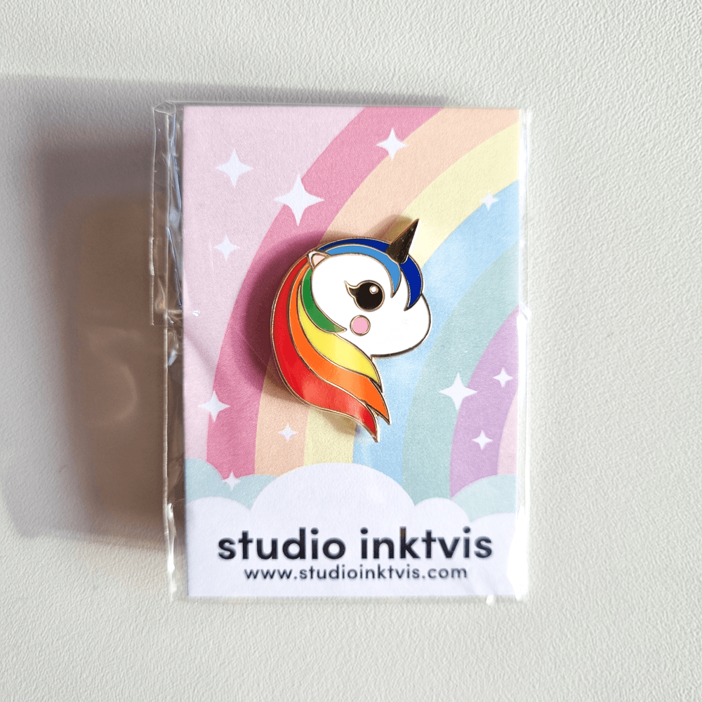 Pin regenboog eenhoorn 02