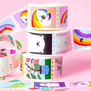 Washi tape - Postzegels Studio Intkvis